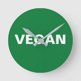 RELÓGIO REDONDO VEGAN