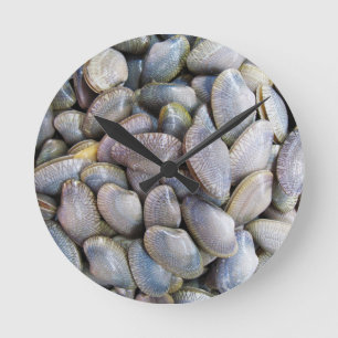Relógio Redondo Venus Clam [ห อ ย ล า ย]