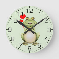 Verde de tiragem do amor do sapo