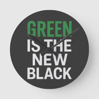 RELÓGIO REDONDO VERDE É O NOVO PRETO