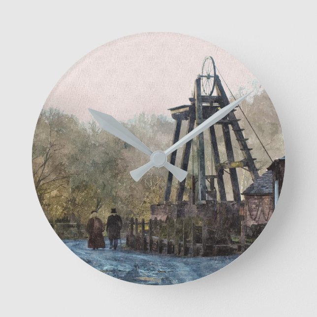 RELÓGIO REDONDO VICTORIAN ENGLAND (Frente)