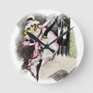 Relógio Redondo Vida noturno no.1 de Paris