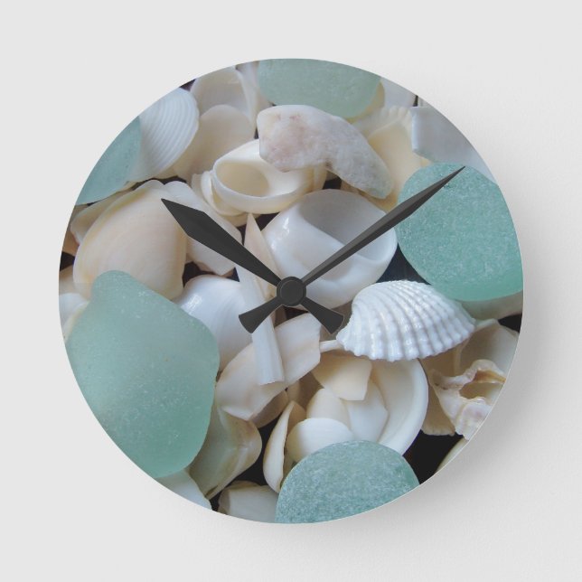 Relógio Redondo Vidro de resfriamento (Frente)