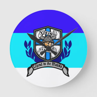 Relógio Redondo Viking Fearless - Wall Clock