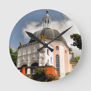 RELÓGIO REDONDO VILLAGE ITALIANO WALES