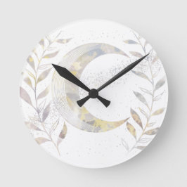 Relógio Redondo Vinhas e Lua