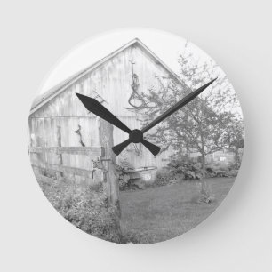 Relógio Redondo Vintage Barn