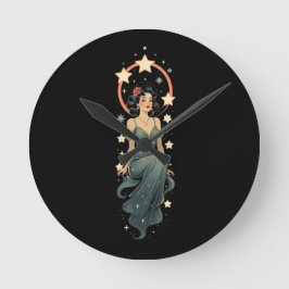 RELÓGIO REDONDO VINTAGE MULHER