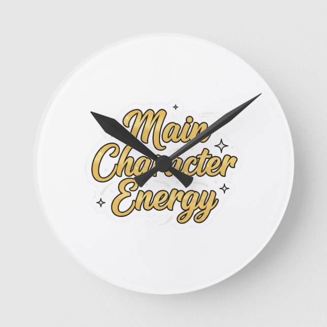 Relógio Redondo ViralVibes Collection (Frente)