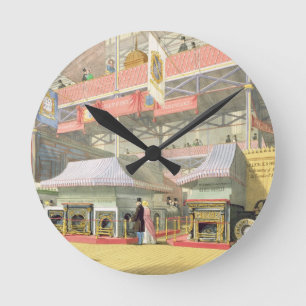 Relógio Redondo Vista do suporte do hardware de Sheffield e do