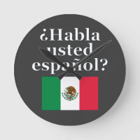 Você fala espanhol? Em espanhol. Sinalizador