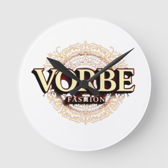 Relógio Redondo VORBE Fashion Wall Clock (Frente)