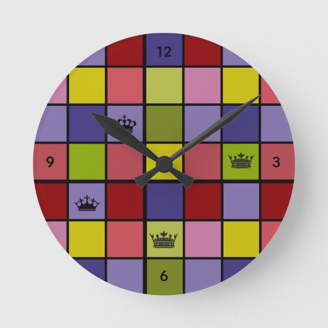 Relógio Redondo Wall Art & Décor > Clocks (Frente)