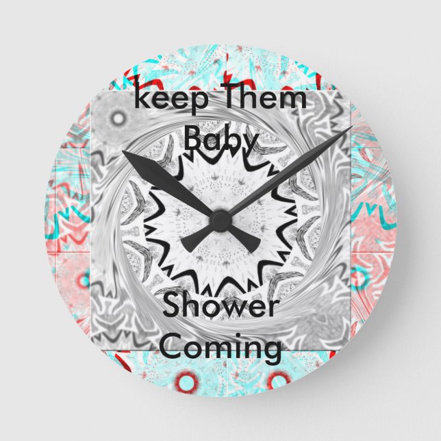 Relógio Redondo Wall Clock (Frente)