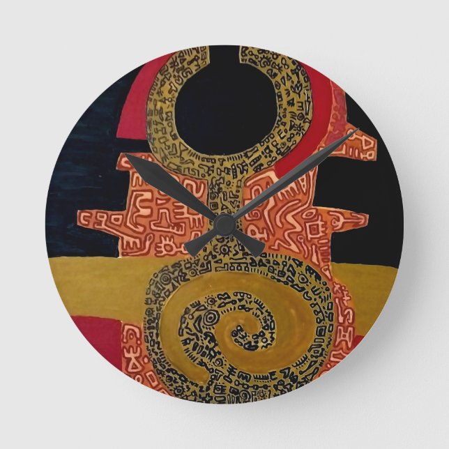 Relógio Redondo Wall Clock (Frente)