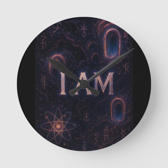 Relógio Redondo Wall Clock (Frente)