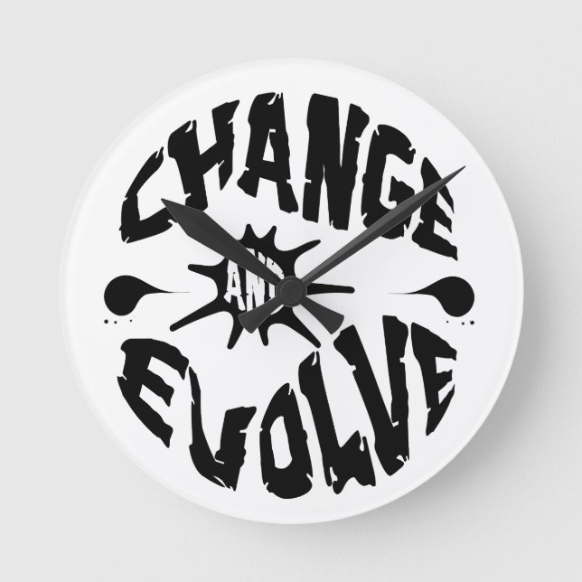 Relógio Redondo Wall Clock (Frente)