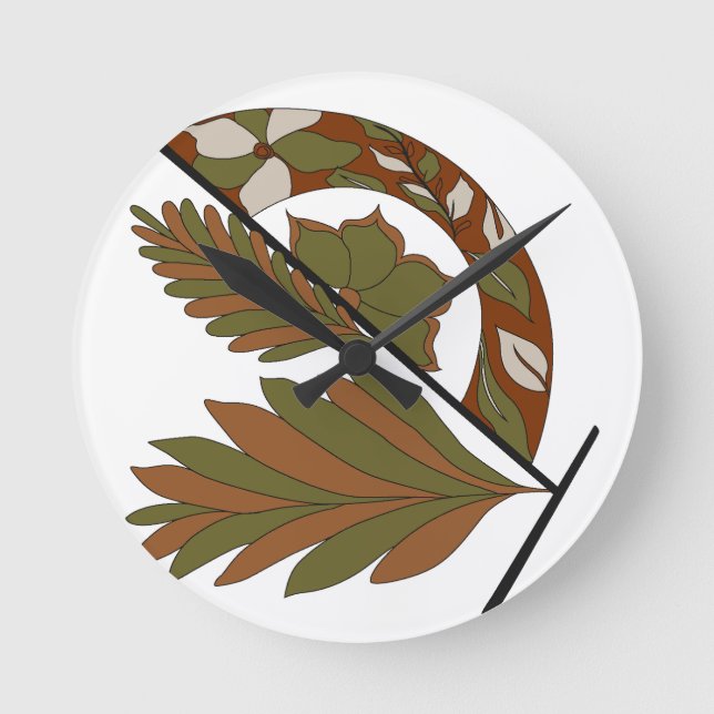 Relógio Redondo Wall Clock (Frente)