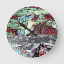 Relógio Redondo Wall Clock – Strata Pulse