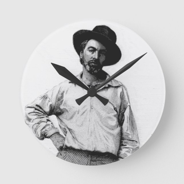 Relógio Redondo Walt Whitman (Frente)