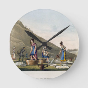 Relógio Redondo Washerwomen, monte de Calton, Edimburgo, 'do