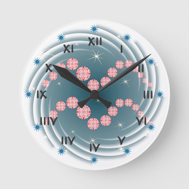 Relógio Redondo Wassermann 21. Januar bis 18. Fevereiro Uhr (Frente)