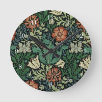 William Morris Compton Floral Art Nouveau Padrão