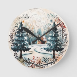 Relógio Redondo Wonderland