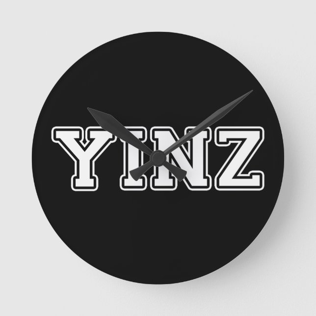 Relógio Redondo Yinz (Frente)