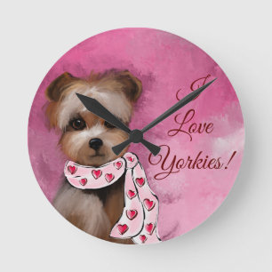 RELÓGIO REDONDO YORKIE          