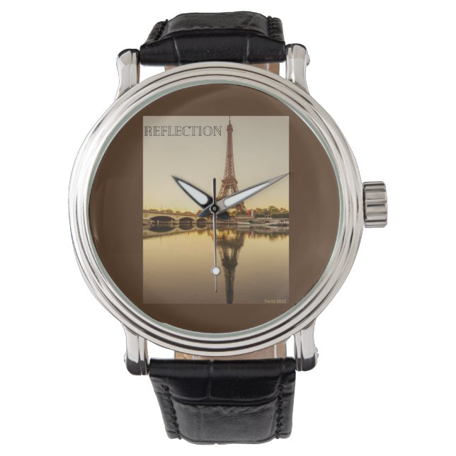 Relógio Reflexões Eiffel (Frente)