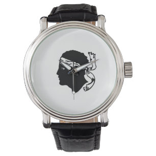 Relógio região frança corsica flag