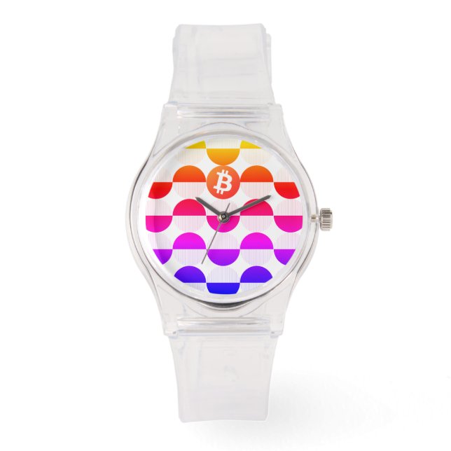 Relógio Registro do Designer de Bitmoeda (Frente)