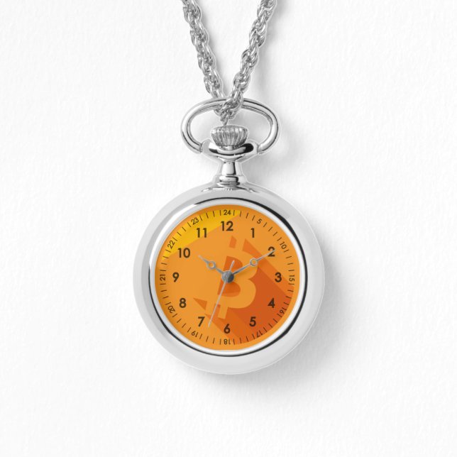 Relógio Registro do Designer de Bitmoeda (Frente)