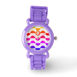 Relógio Registro do Designer de Bitmoeda