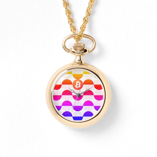 Relógio Registro do Designer de Bitmoeda (Frente)