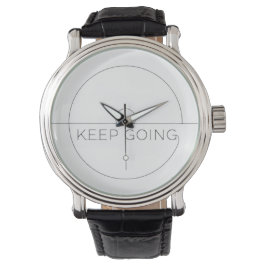 Relógio Reloj de Pulsera ‘Keep Going’ – Elegante