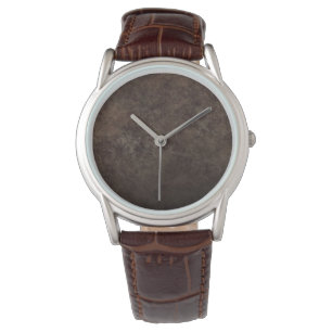 Relógio Reloj marron simples