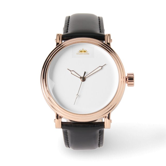 Relógio Reloj personalizado pulsera de piel (Frente)