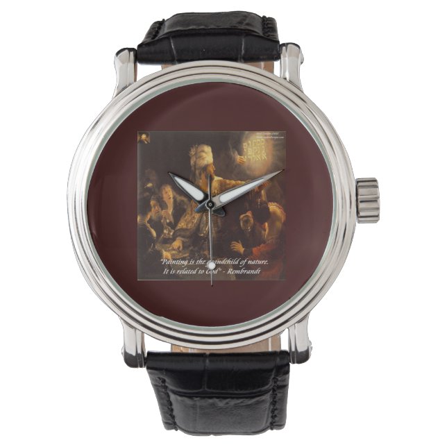 Relógio Rembrandt Nature Cote & Painting Unisex Watch (Frente)