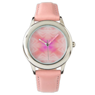 Relógio Respingo cor-de-rosa