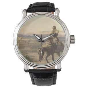 Relógio Restantes De Uma Pintura Do Exército Por Elizabet