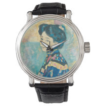 Retrato da Mulher Japonesa (por Fujishima Takeji)