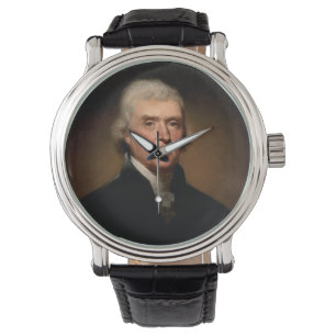 Relógio Retrato de Thomas Jefferson