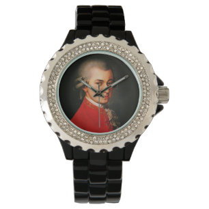 Relógio Retrato de Wolfgang Amadeus Mozart