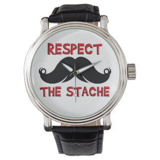 Relógio Retro Mustache