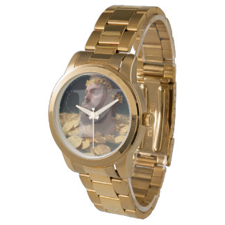 Relógio Rich Man Rune Watch |Feoh Fehu Anglo-Saxon Viking