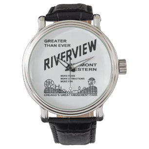 Relógio Riverview Amusement Park, Chicago, IL 1904-1967