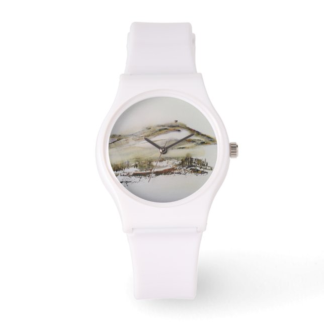 Relógio Rivington pike Horwich Watercolor (Frente)