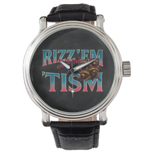 Relógio Rizz Em Com O Tism Meme Autismo Guaxinim Engraçado